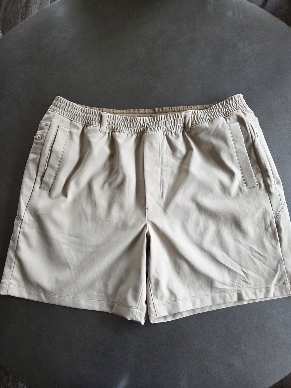 Birddogs Men's Athletic Shorts Size 3XL Beige With Liner